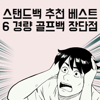 스탠드백 추천 베스트 6 경량 골프백