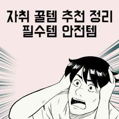 자취 꿀템 추천 정리 필수템부터 안전을 위한 주의사항까지 2024