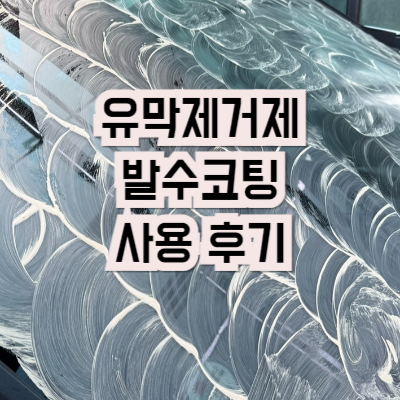 유막제거제 추천