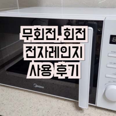 전자레인지 추천 무회전, 회전 사용 후기