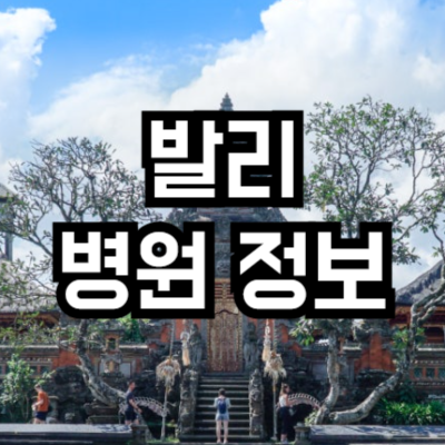 발리 현지 병원