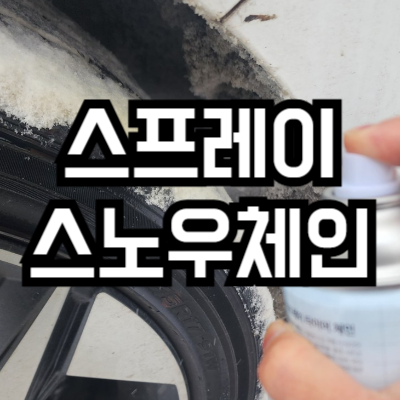 스프레이 스노우체인
